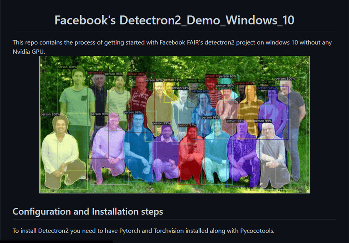 Detectron2 Implementation